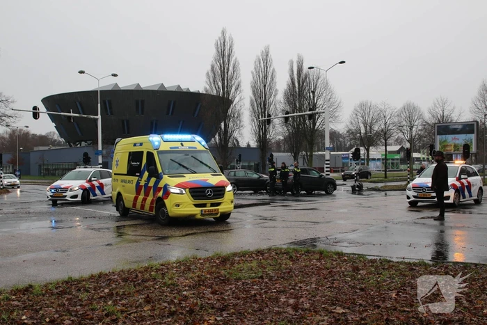 Flinke schade bij botsen op kruising