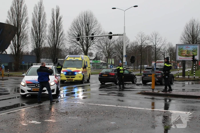 Flinke schade bij botsen op kruising