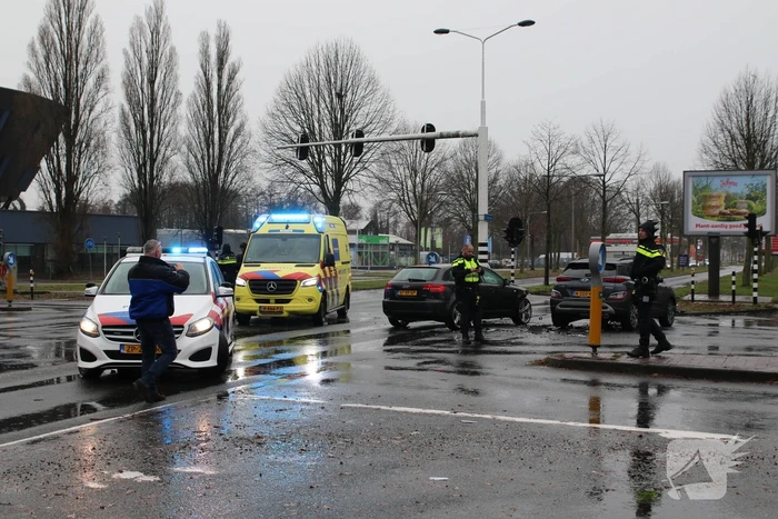 Flinke schade bij botsen op kruising