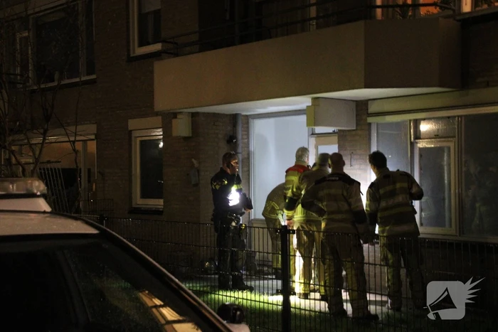 Brandweer ingezet voor waterlekkage