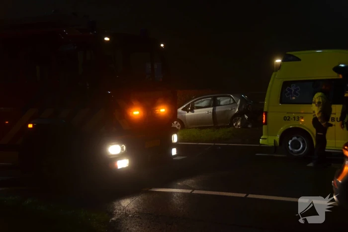 Schade en gewonden na flinke botsing