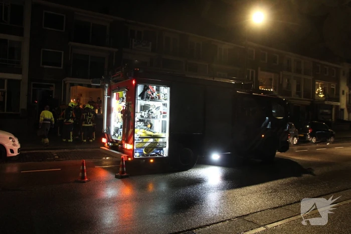 Brandweer ingezet na open laten gaskraan