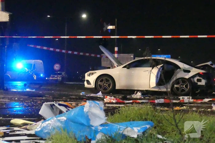 Vijf gewonden na verkeersongeval