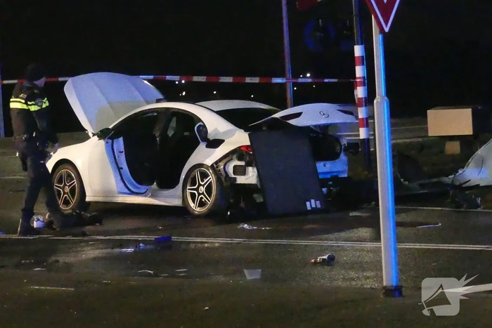 Vijf gewonden na verkeersongeval