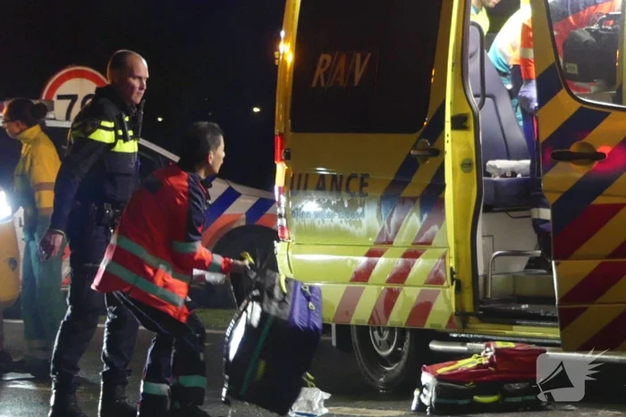 Vijf gewonden na verkeersongeval