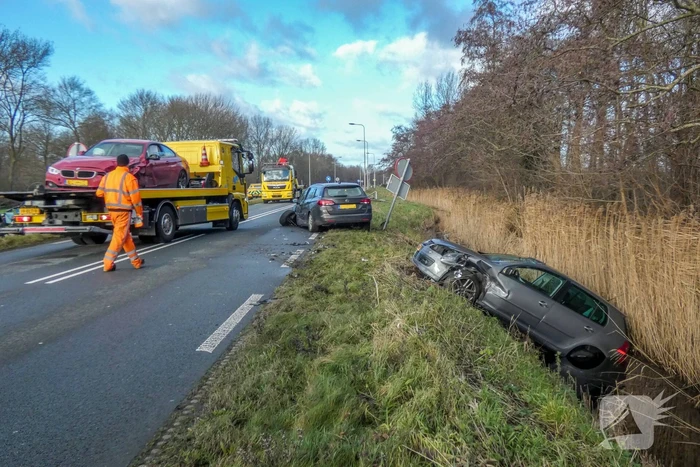 Gewonden bij zwaar ongeval op provincialeweg