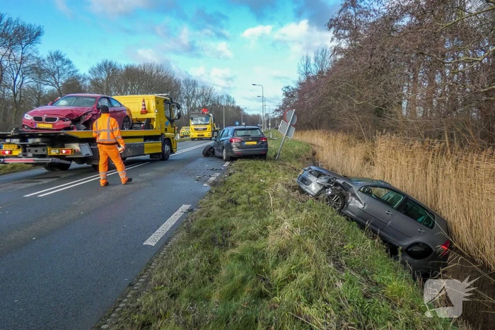 Gewonden bij zwaar ongeval op provincialeweg