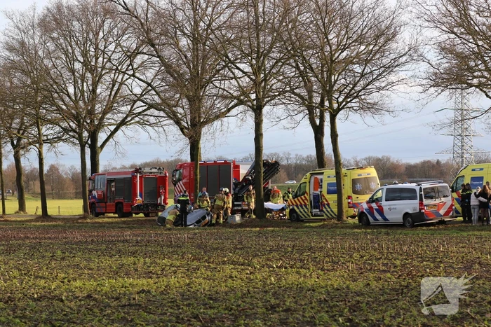 Gewonden bij eenzijdig ongeval