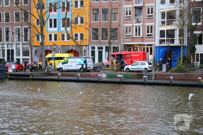 Verward persoon te water geraakt
