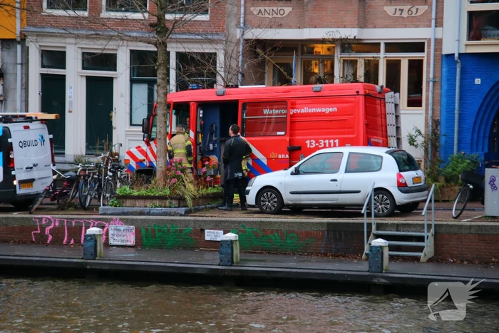 Verward persoon te water geraakt
