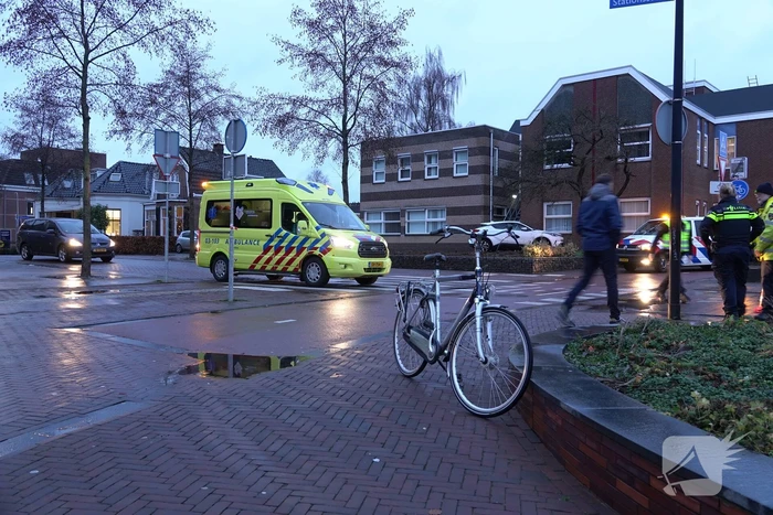Fietser gewond bij aanrijding met auto