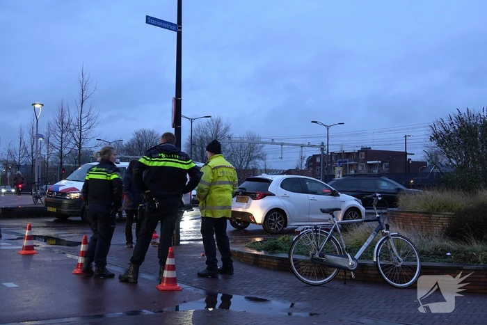 Fietser gewond bij aanrijding met auto