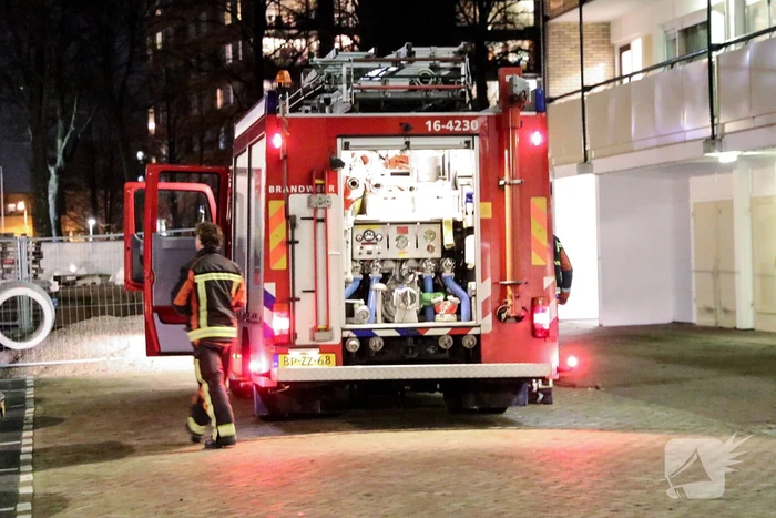 Keukenbrand in flat snel geblust