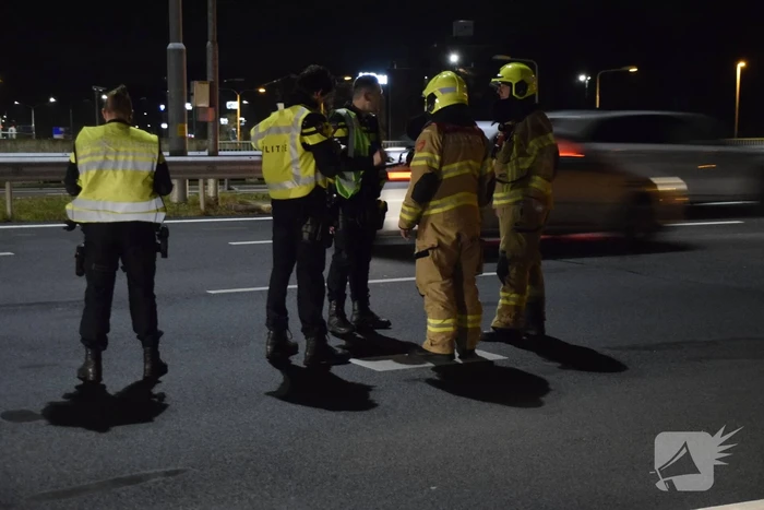 Rookontwikkeling in bestelbus met 130 kilo vuurwerk