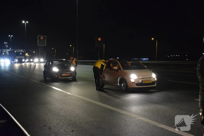 Rookontwikkeling in bestelbus met 130 kilo vuurwerk