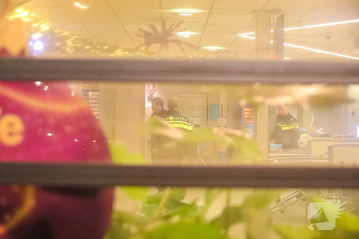 Overval op supermarkt Albert Heijn in Stedenwijk