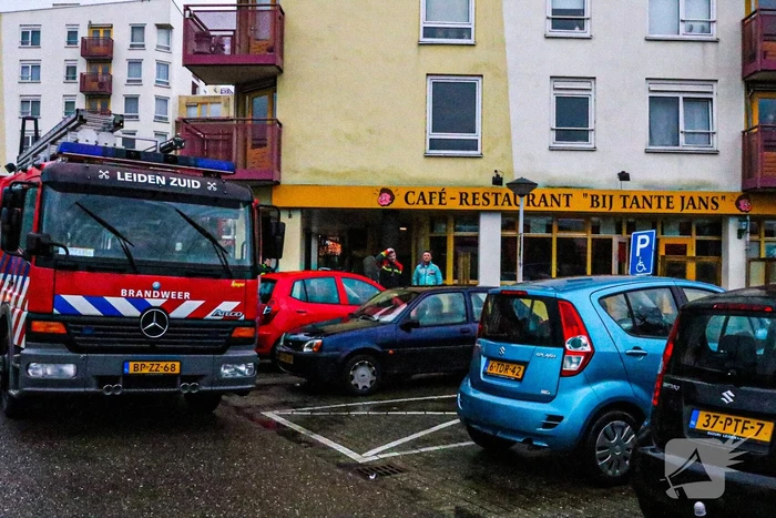 Brand in café snel onder controle