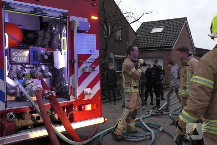 Kleine brand in bedrijfspand