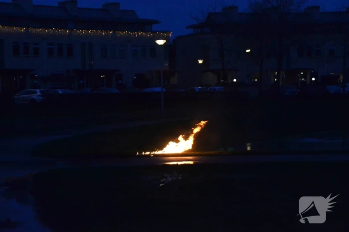 Brandweer ingezet voor kleine buitenbrand