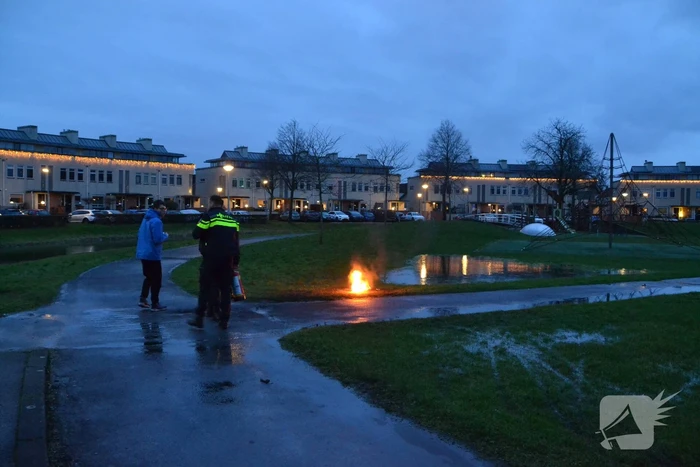 Brandweer ingezet voor kleine buitenbrand
