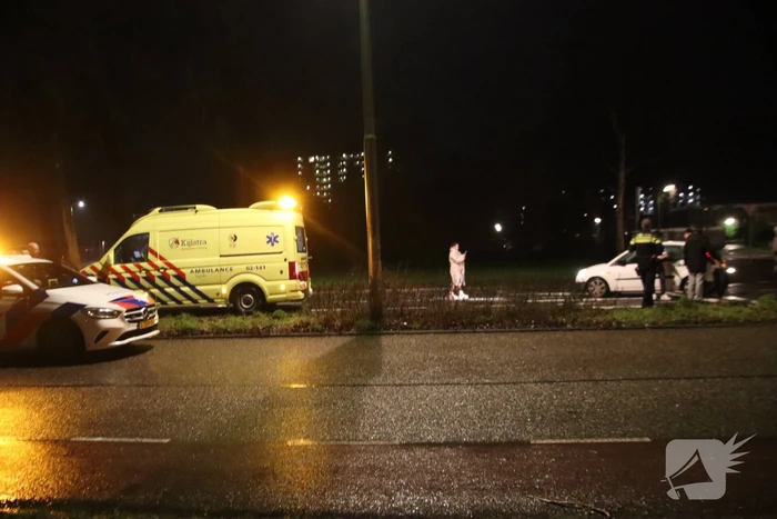 Automobilist ziet voetganger over het hoofd