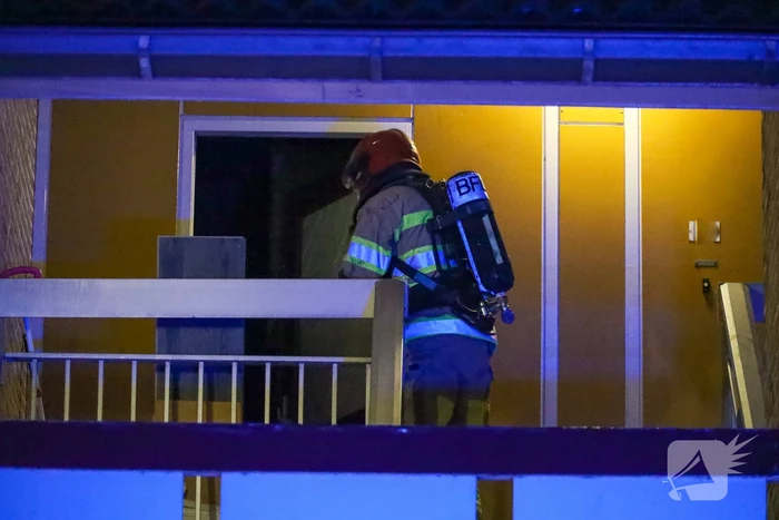 Matras in slaapkamer vliegt in brand