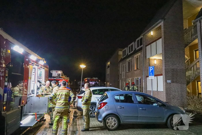 Matras in slaapkamer vliegt in brand