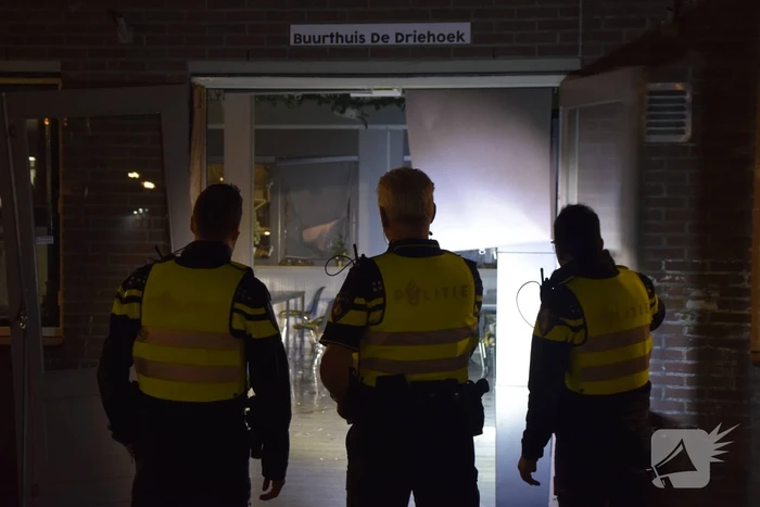 Veel schade bij brand in buurthuis
