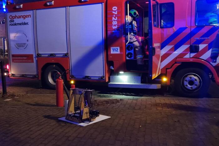 Brand door 3D printer in woning