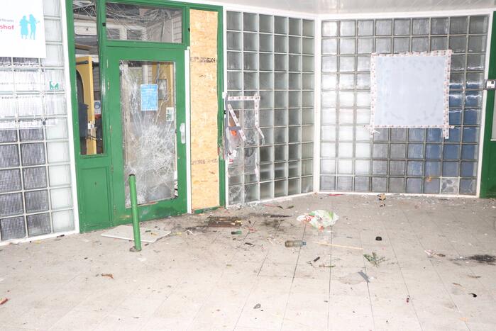 Buurthuis zwaar beschadigd door vuurwerk