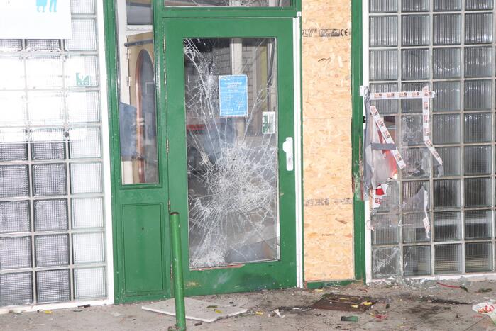 Buurthuis zwaar beschadigd door vuurwerk