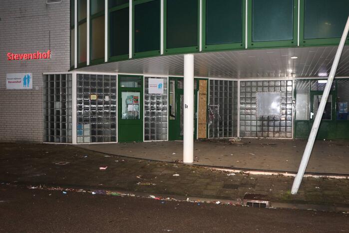 Buurthuis zwaar beschadigd door vuurwerk