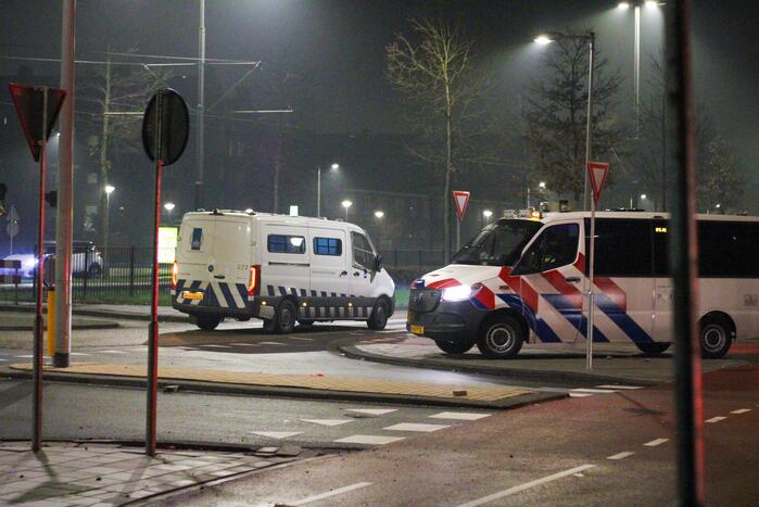 Mobiele Eenheid grijpt in door rellen