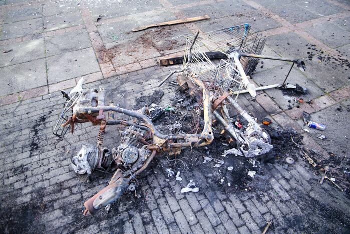 Veel schade na jaarwisseling