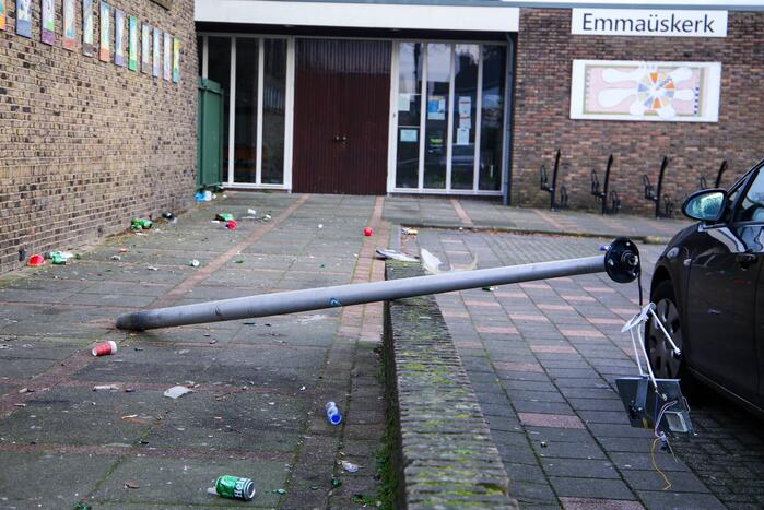 Veel schade na jaarwisseling