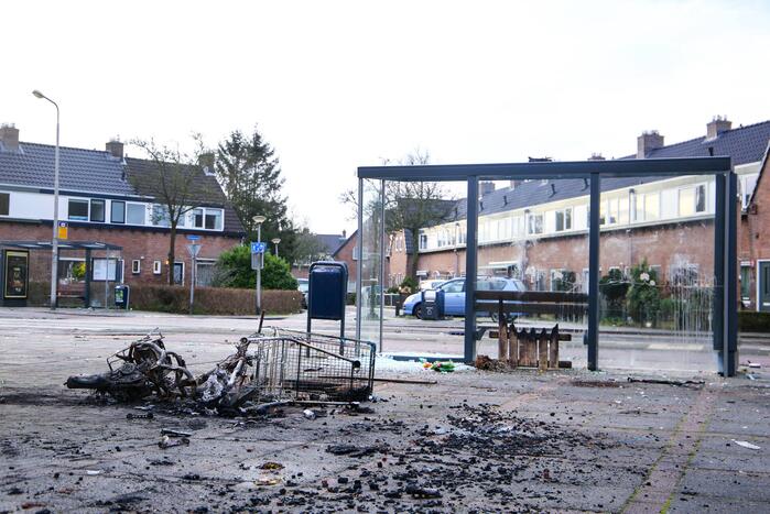 Veel schade na jaarwisseling