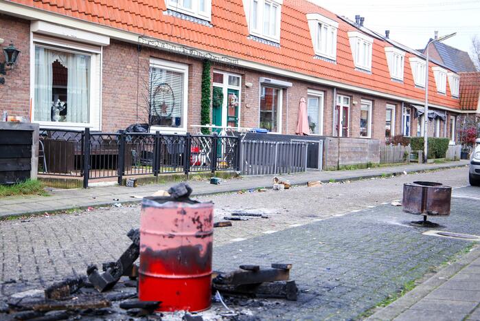 Veel schade na jaarwisseling