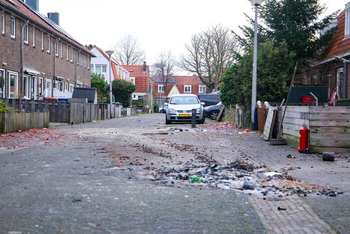 Veel schade na jaarwisseling