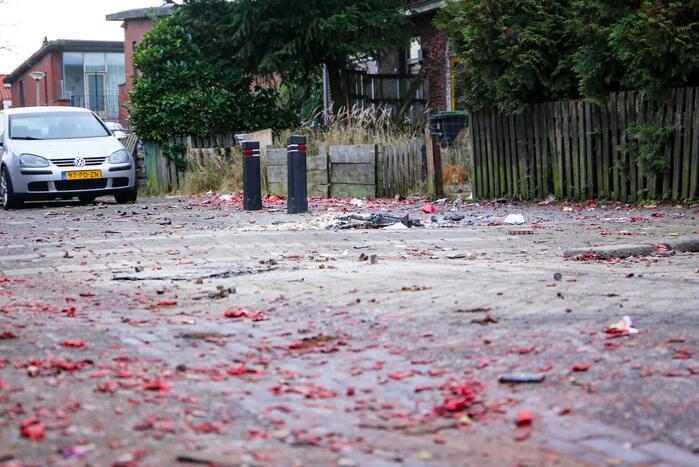 Veel schade na jaarwisseling