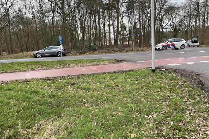 Twee auto's op elkaar geklapt