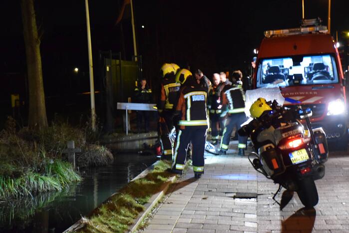 Hulpdiensten onderzoeken sloot na onbeheerde fiets