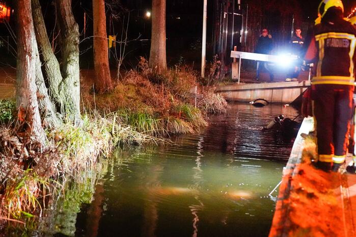 Hulpdiensten onderzoeken sloot na onbeheerde fiets