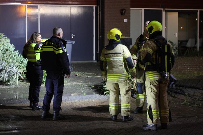 Persoon gewond bij brand door vandalisme