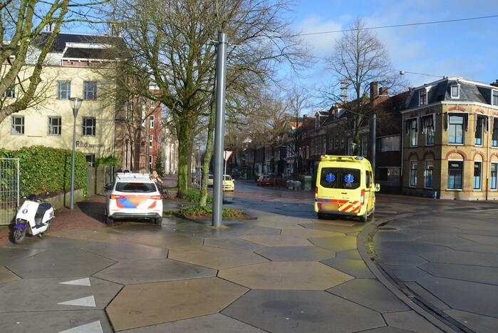 Botsing tussen auto en fietser