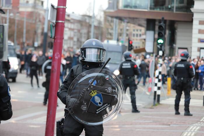 Duizenden demonstranten bij demonstratie