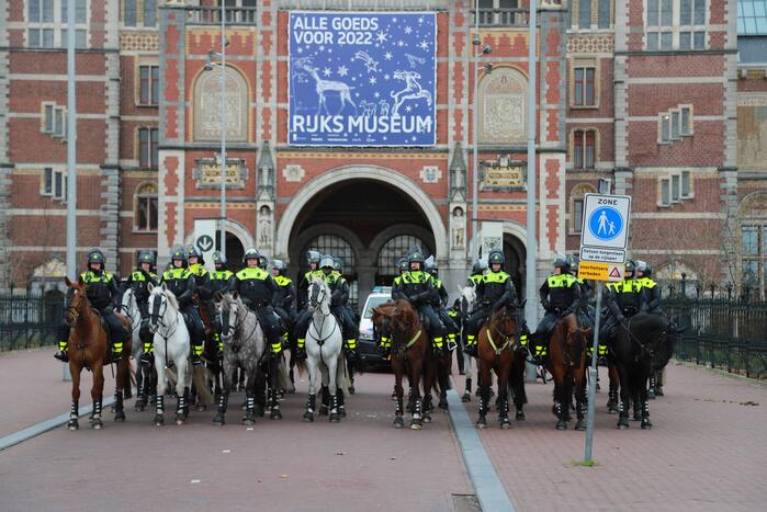 Duizenden demonstranten bij demonstratie