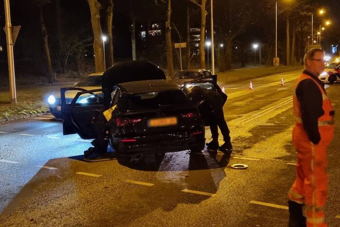 Ongeval tussen twee voertuigen op kruising