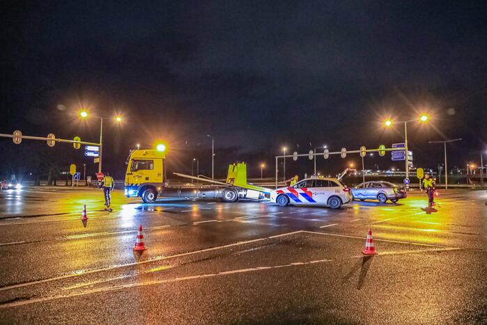 Veel schade bij ongeval op kruising