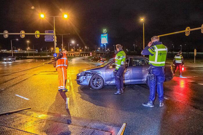 Veel schade bij ongeval op kruising