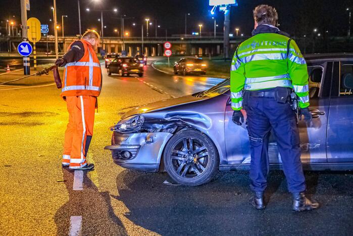 Veel schade bij ongeval op kruising